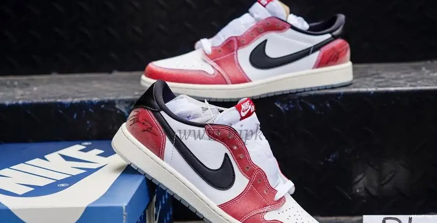 OG Retro Red GOD White SHIP 1 Jordan MATERIALS low PK READY RETAIL TO 0516